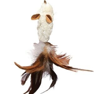 KONG Refillable Catnip Cat Toy| Includes vial of KONG’s premium North American catnip| Intriguing texture